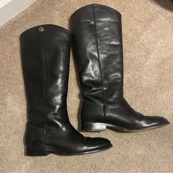Frye Melissa Button Riding Boots - Picture 2 of 6